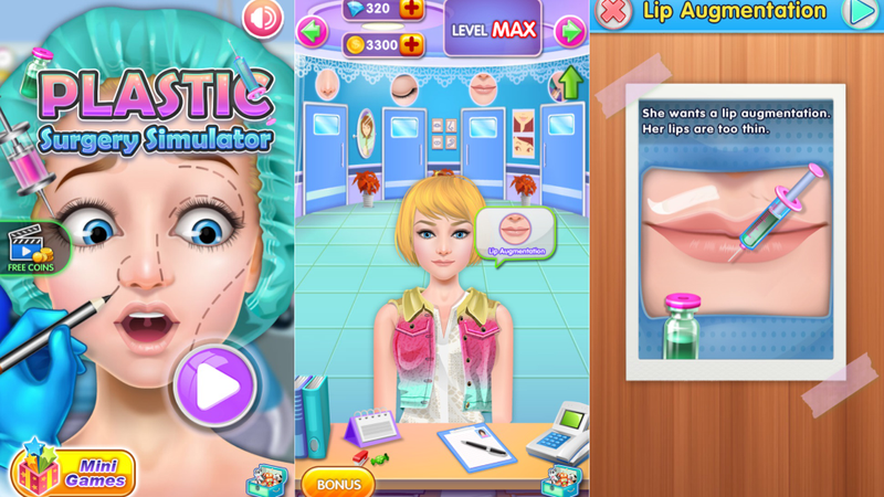 Illustration for article titled This Plastic Surgery Smartphone Game Is a Great Way to Teach Kids Malpractice, Murder